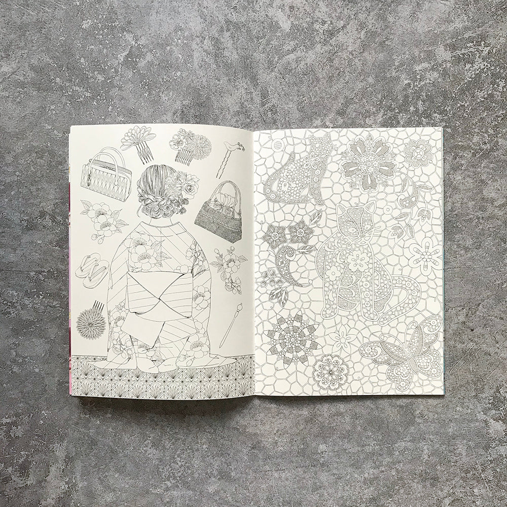 B-06G | SHOWA NOTE 填色冊 (撫松庵)