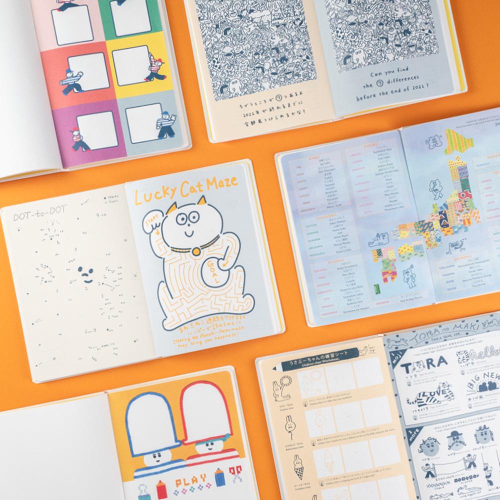 B-36 | AIUEO PLAY 手帳 2022 (KOUBAKO - WEEKLY)