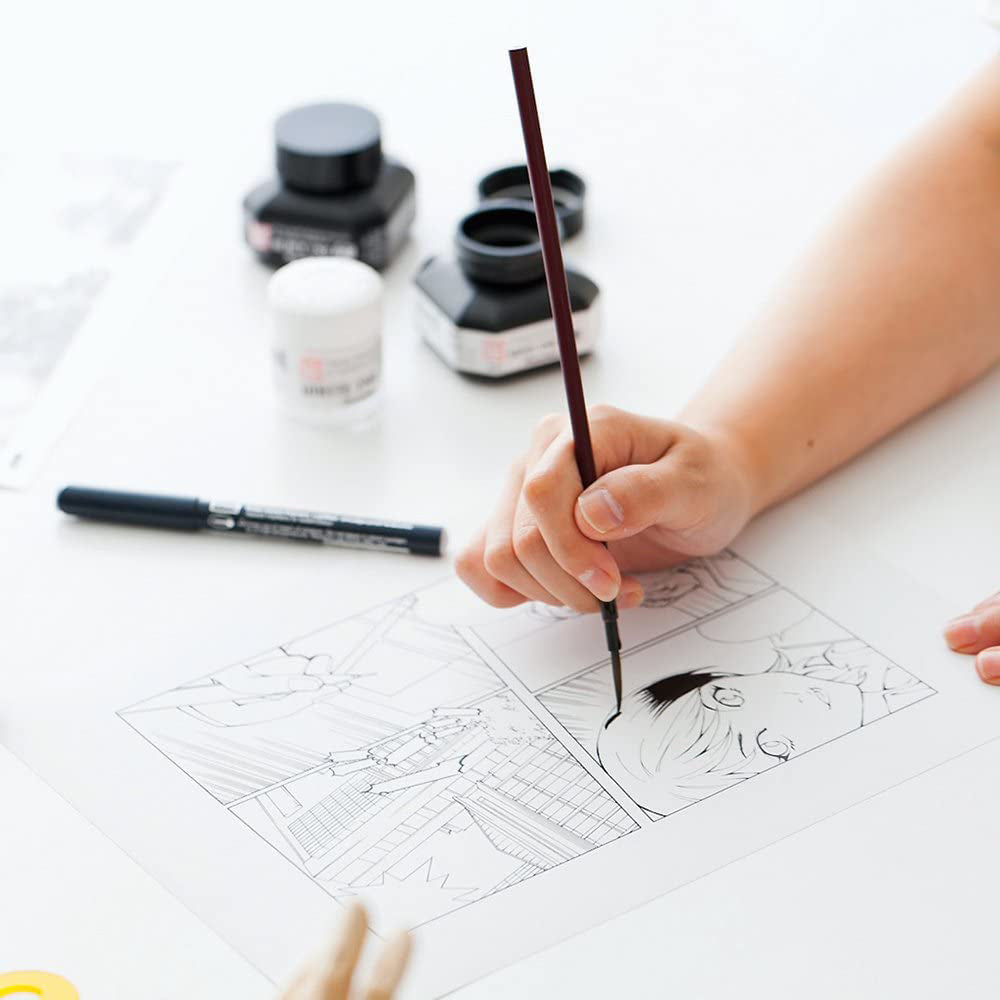 P-108 | KURETAKE ZIG Menso Brush 面相筆 (KOLINSKY SMALL)