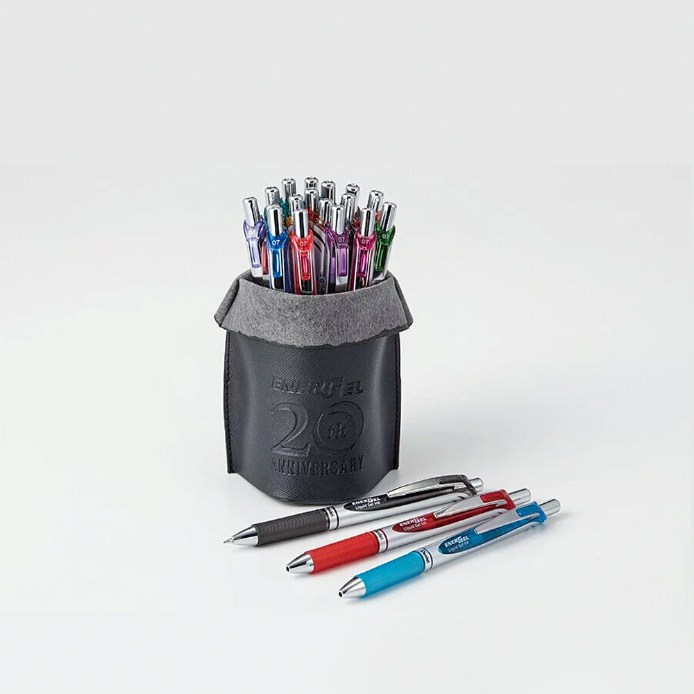 P-123 | PENTEL ENERGEL 中性筆 20周年限定版 0.5mm (20色組)