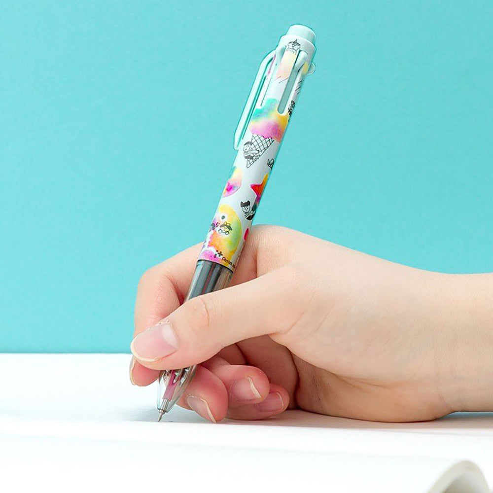 P-134 | AIUEO x PENTEL i+ 5色多功能筆 (CHIBI肥皂泡)