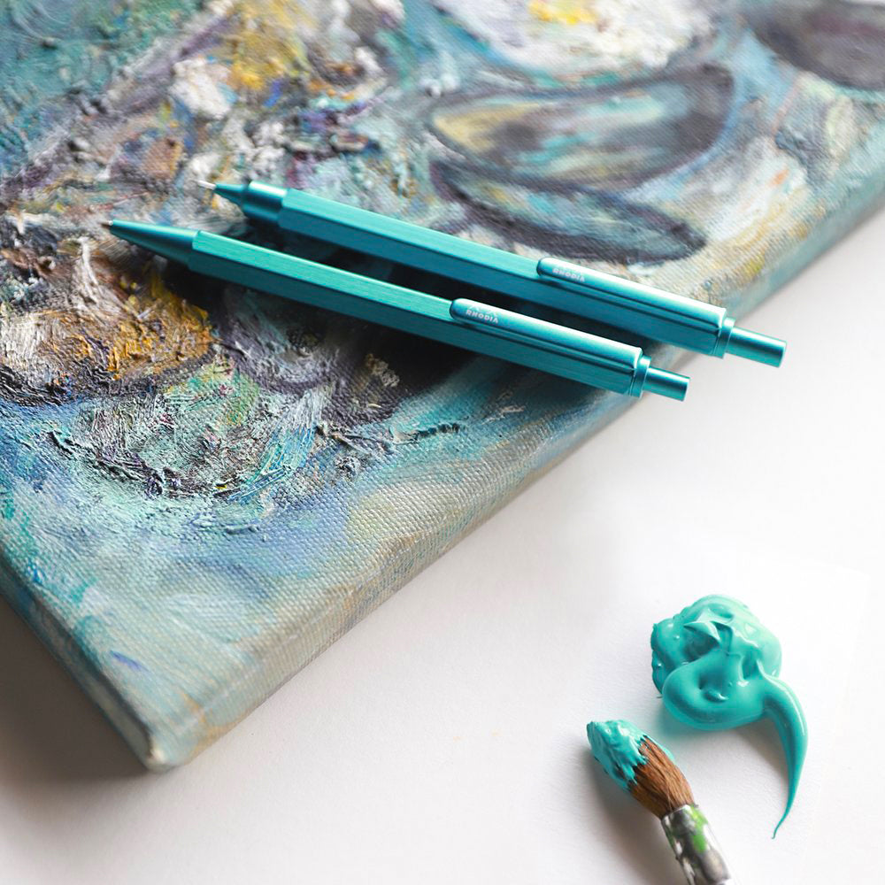 P-135 | RHODIA ScRipt 原子筆 / 鉛芯筆 限定版 (綠松石)