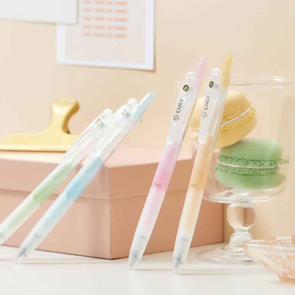 P-169 | PILOT ILMILY 淡色系列 限量版中性筆套裝 0.5mm (4色組)