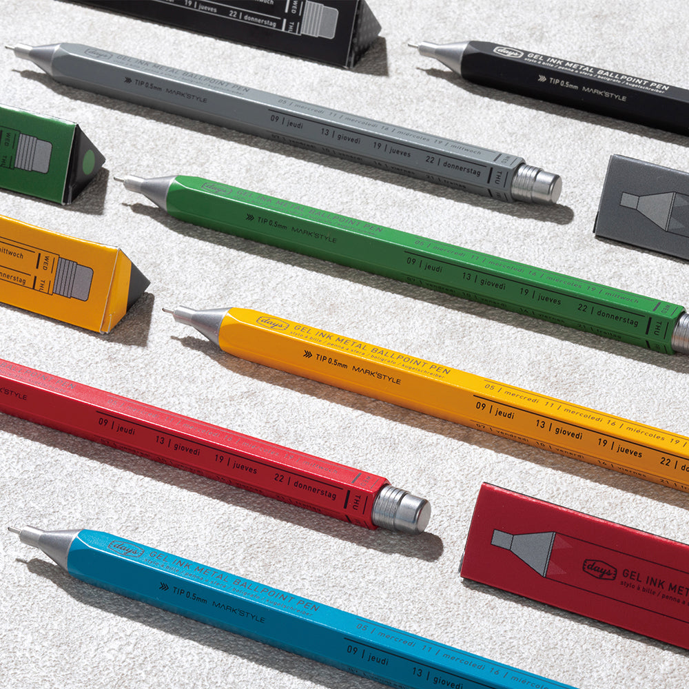 P-176 | MARK'STYLE days 金屬中性筆 0.5mm