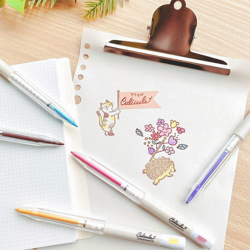 P-179 | KUTSUWA Culicule 旋轉彩色鉛筆