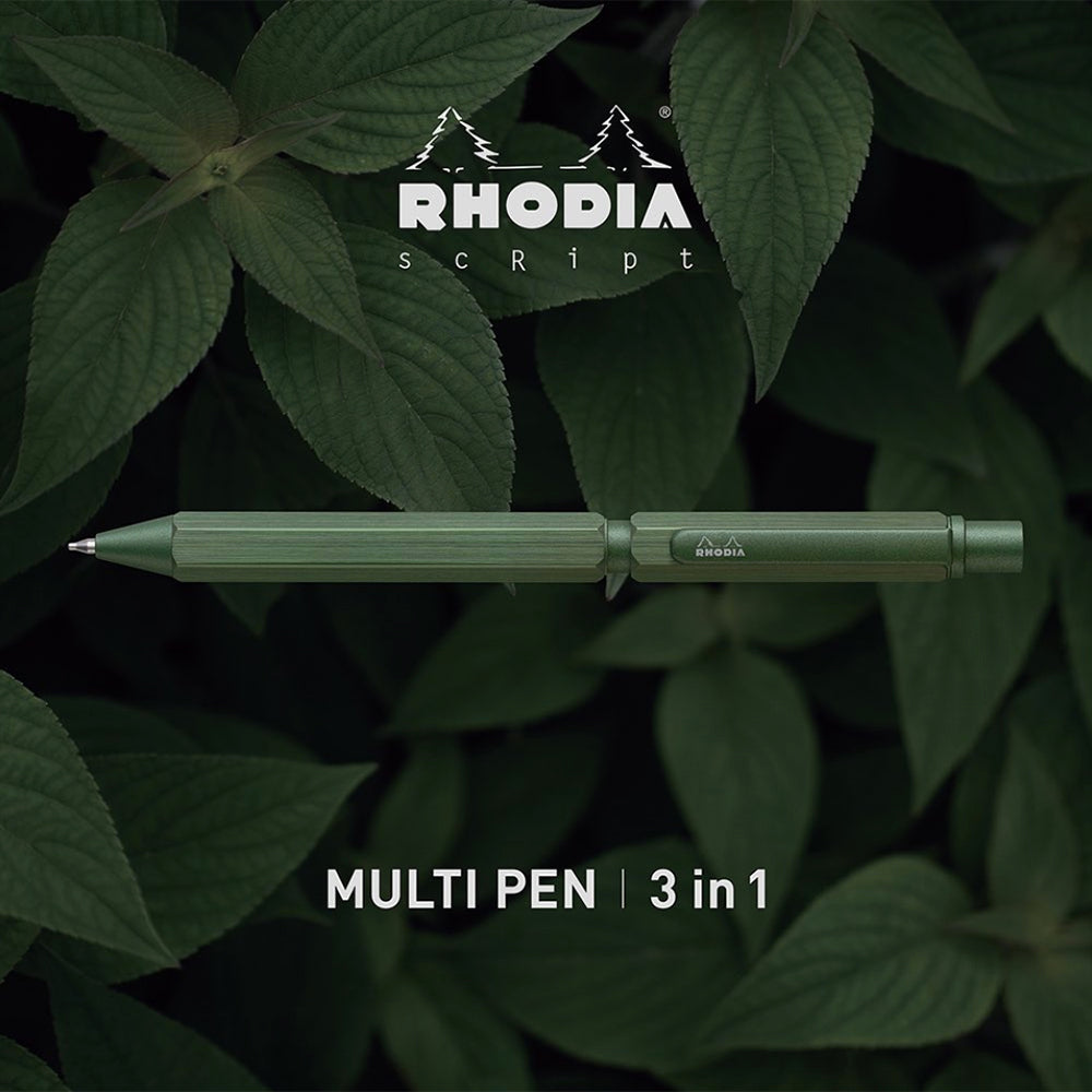 P-187 | RHODIA ScRipt MULTI PEN 3in1 限定版 (鼠尾草)