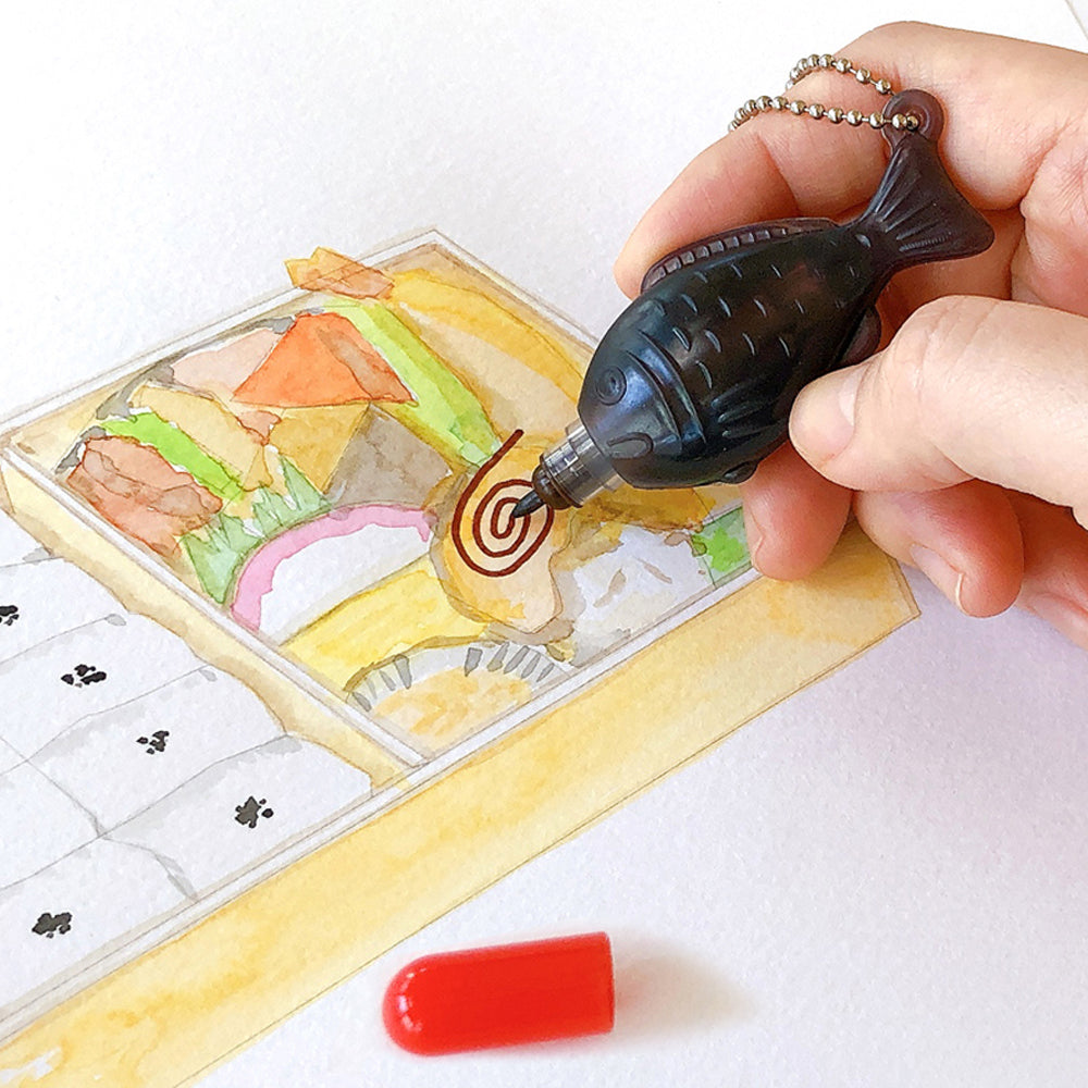 S-28 | GEODESIGN 醬油鯛墨水筆