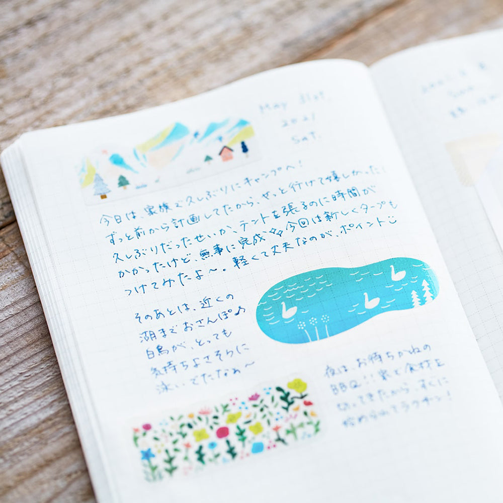 S-32 | KITTA CLEAR 隨身手帳貼 (風景)