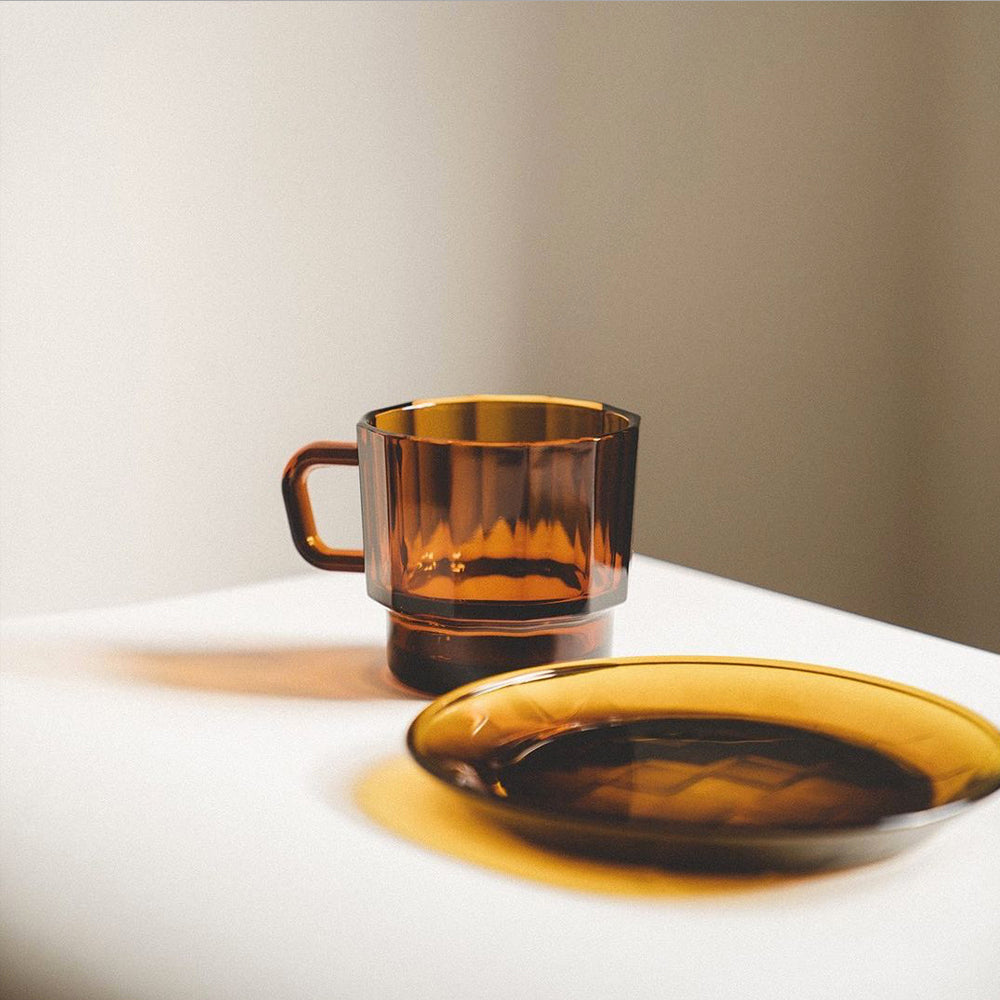 S-48 | HMM W Glass 手工玻璃杯 300ml (琥珀色)