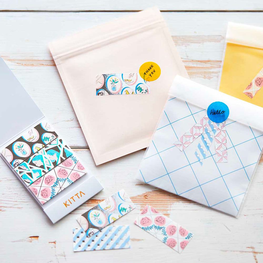 S-73 | KITTA WIDE 隨身手帳貼 (幾何)