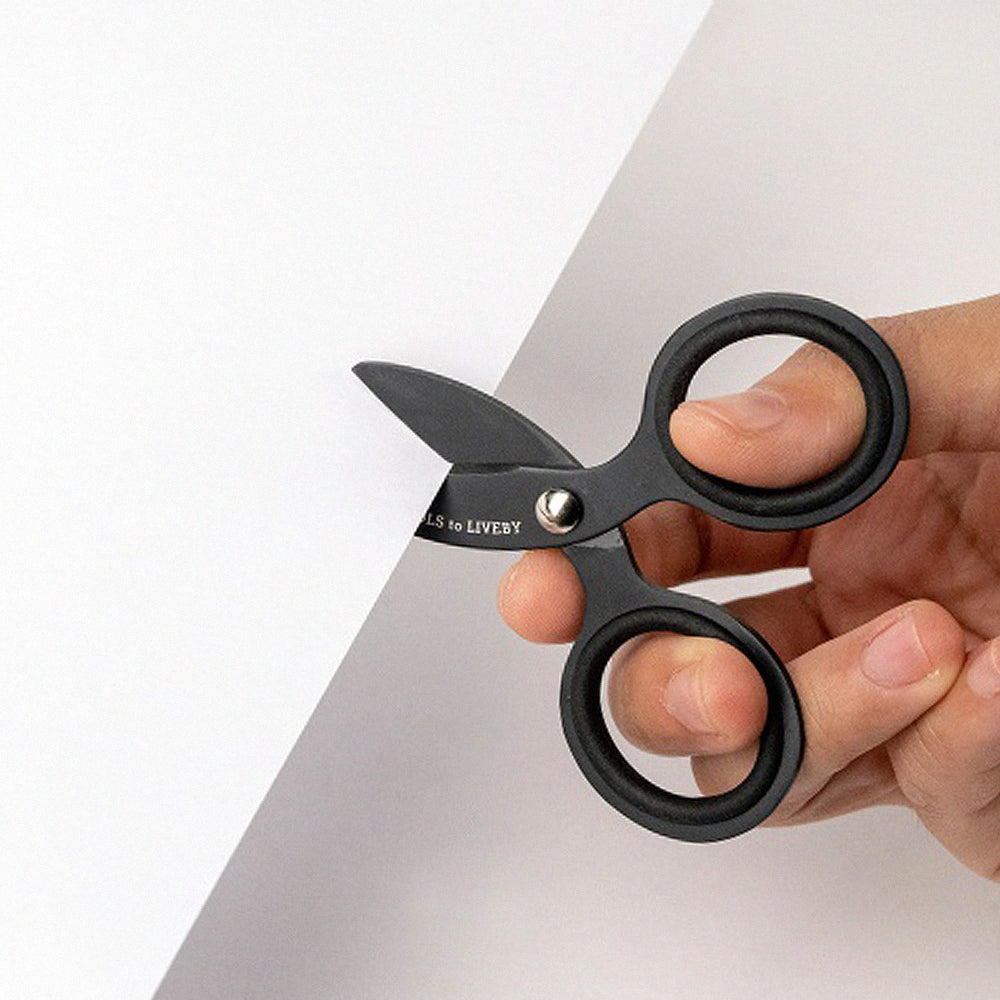 T-105B | TOOLS to LIVEBY 3吋短刃剪刀 (黑色)