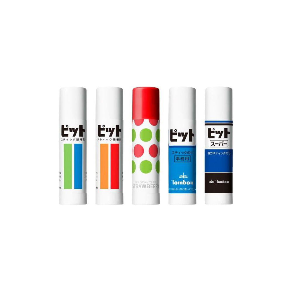 T-127 | TOMBOW PiT唇膏漿糊 50周年復刻迷你收藏套裝