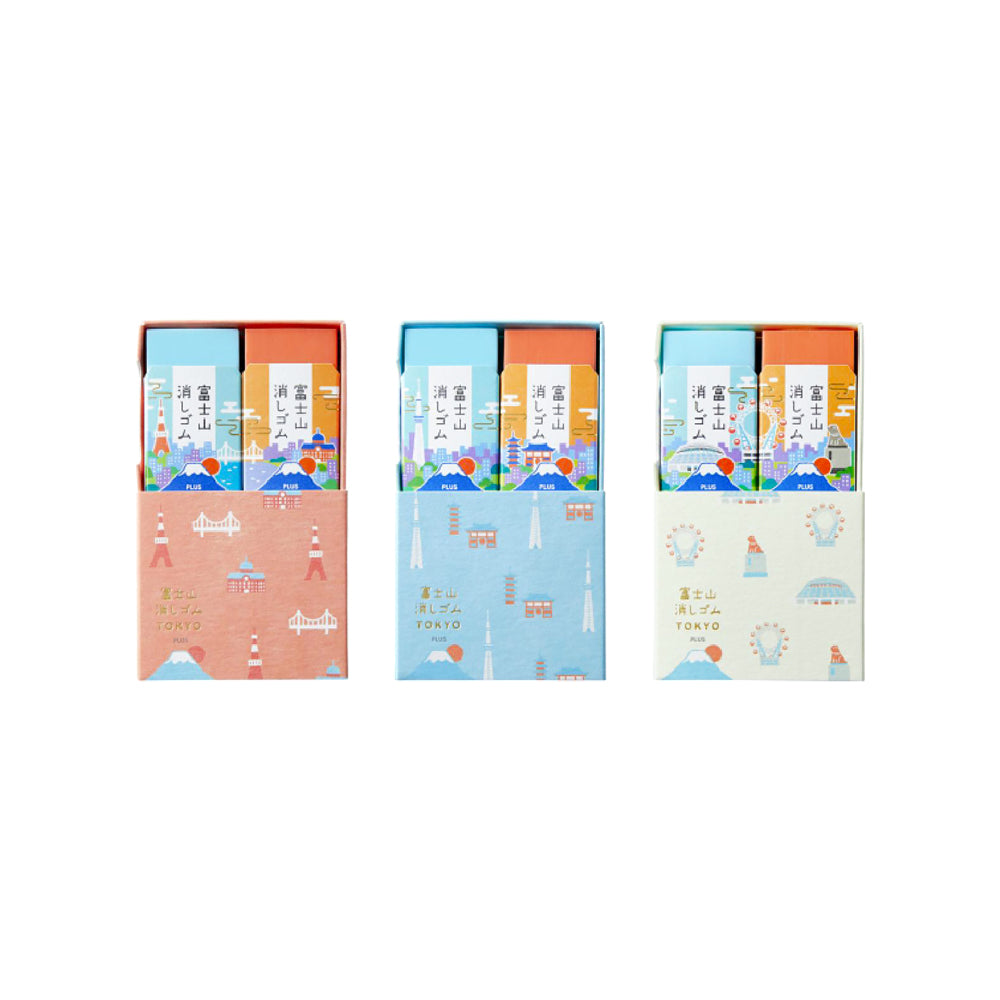 T-130 | PLUS 富士山擦膠 東京限定版