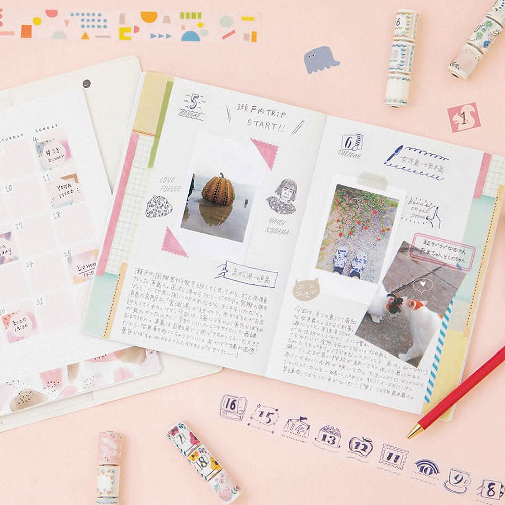 T-194 | MARK'S maste 手帳用和紙膠帶組 (工藝)