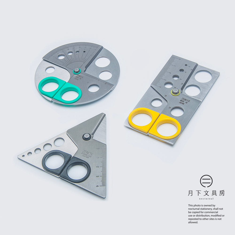 T-228 | ZENCIX TRISQUCLE STAINLESS 剪刀 (圓形)