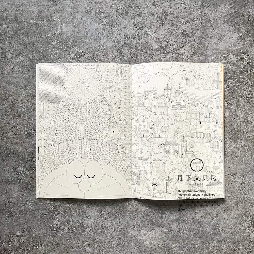 B-06F | SHOWA NOTE 填色冊 (多啦A夢-24節氣篇)