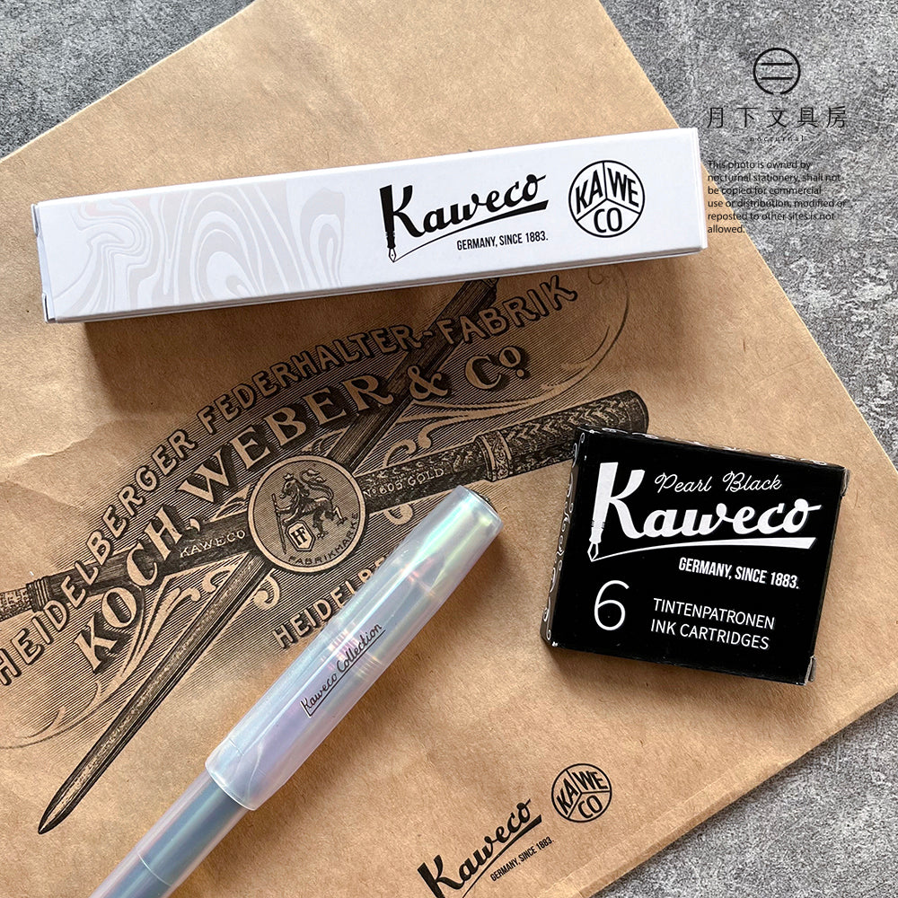 P-167 | KAWECO COLLECTION Iridescent Pearl 袖珍鋼筆 (連墨囊一盒)