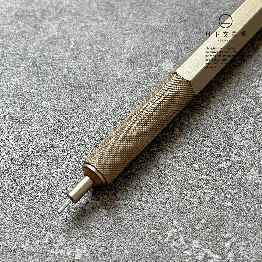 P-205 | ROTRING 600系列 鉛芯筆 0.5mm 特別版 (香檳金)