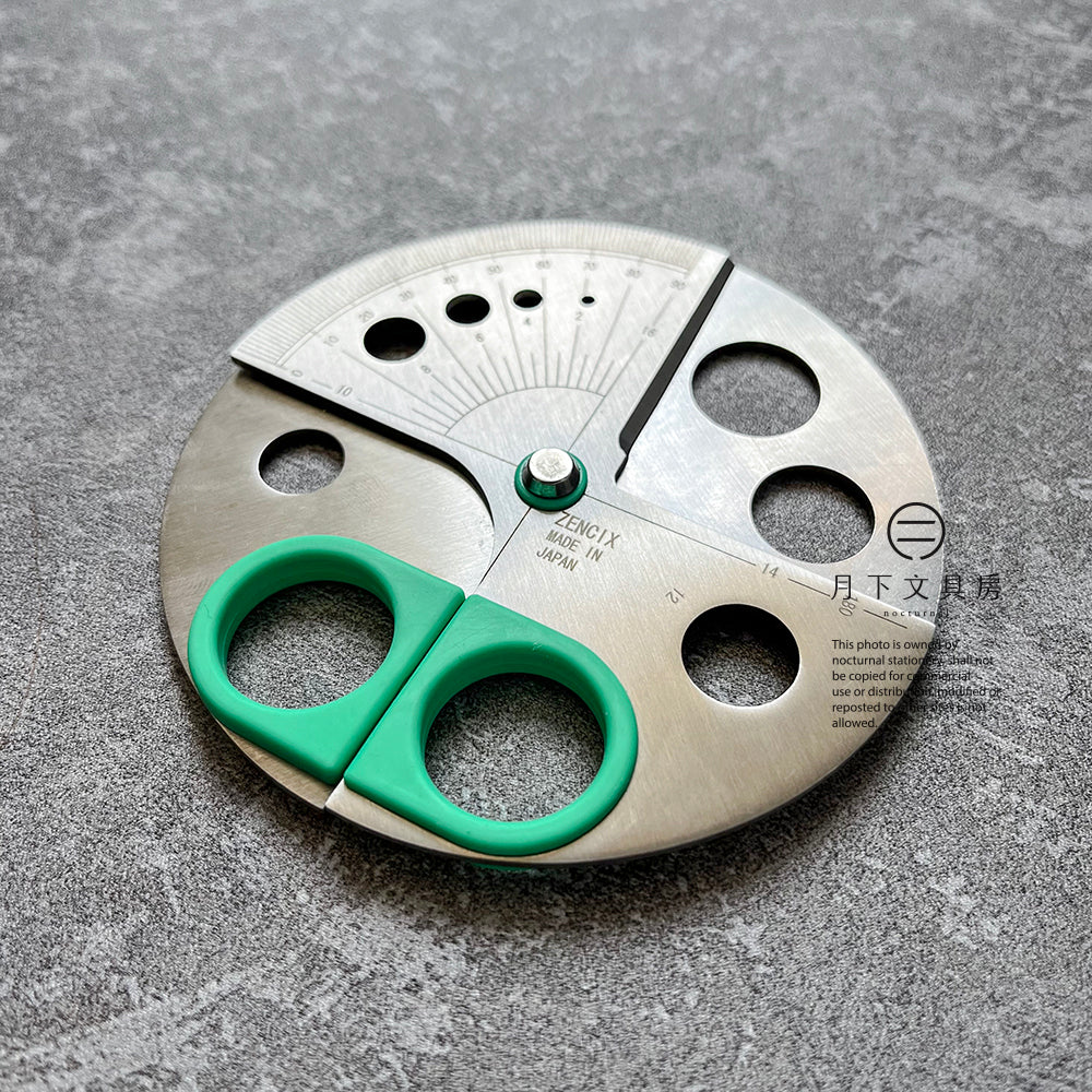 T-228 | ZENCIX TRISQUCLE STAINLESS 剪刀 (圓形)