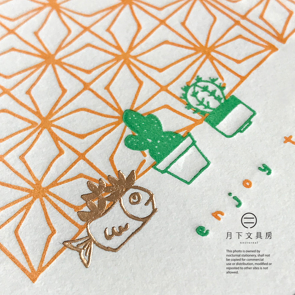 S-34A | ditto ditto window flower 系列心意卡 (enjoy the little things)