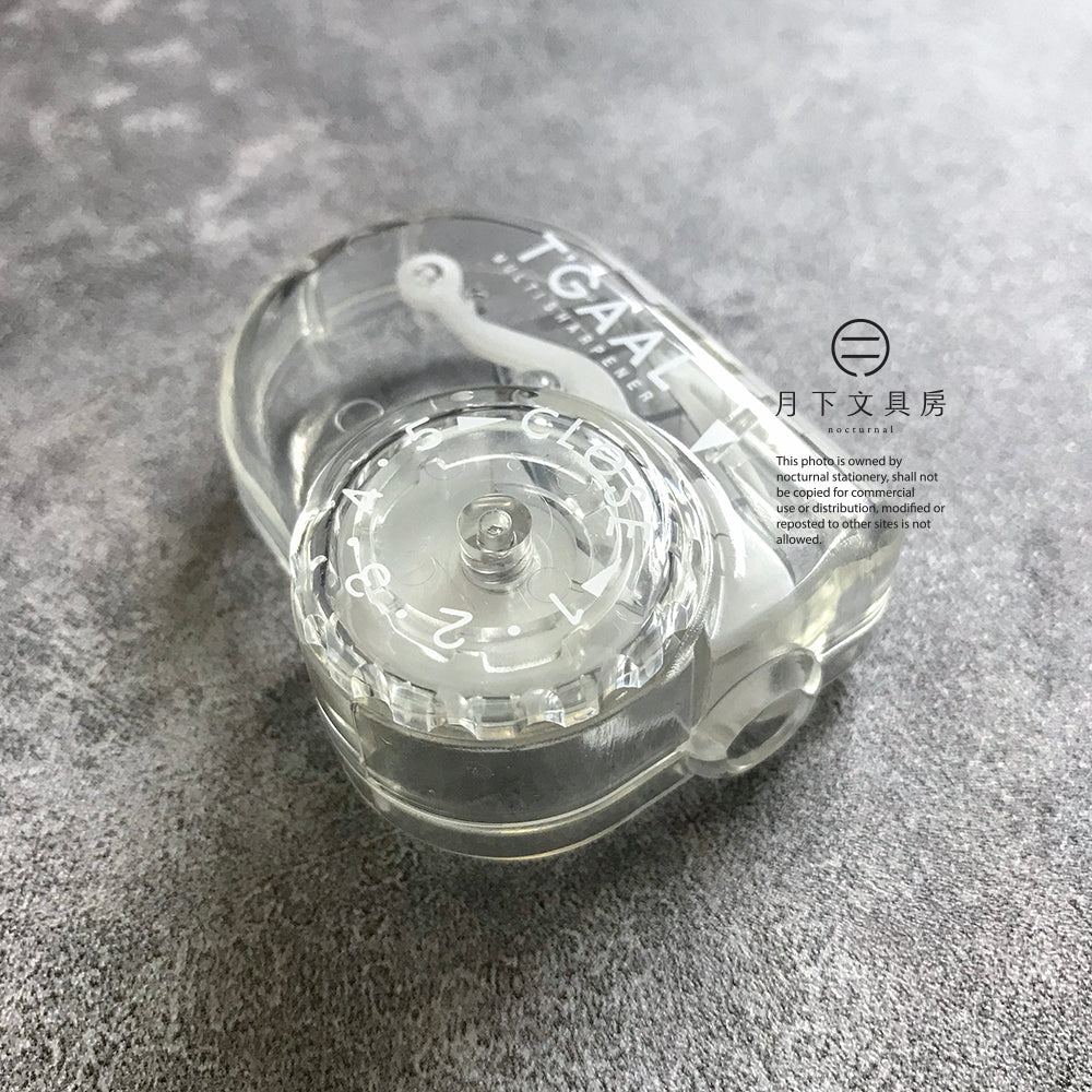 T-101 | KUTSUWA T’GAAL 鉛筆刨 (透明特別版)