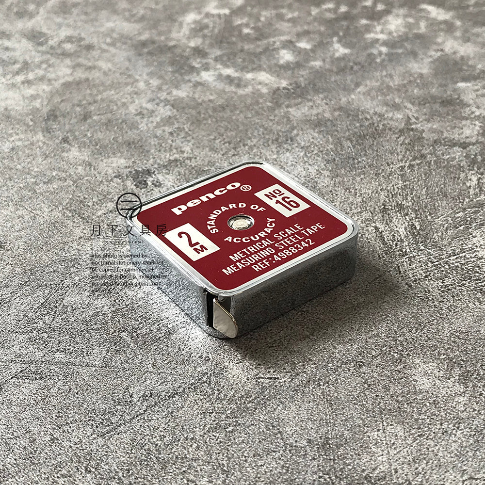 T-36 | HIGHTIDE penco 不鏽鋼口袋捲尺