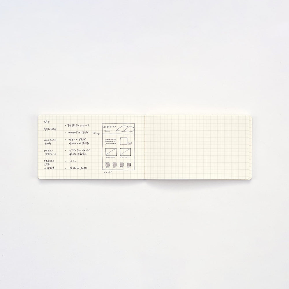 B-179 | DAIGO isshoni notebook desk 筆記簿 (厚口．grid)