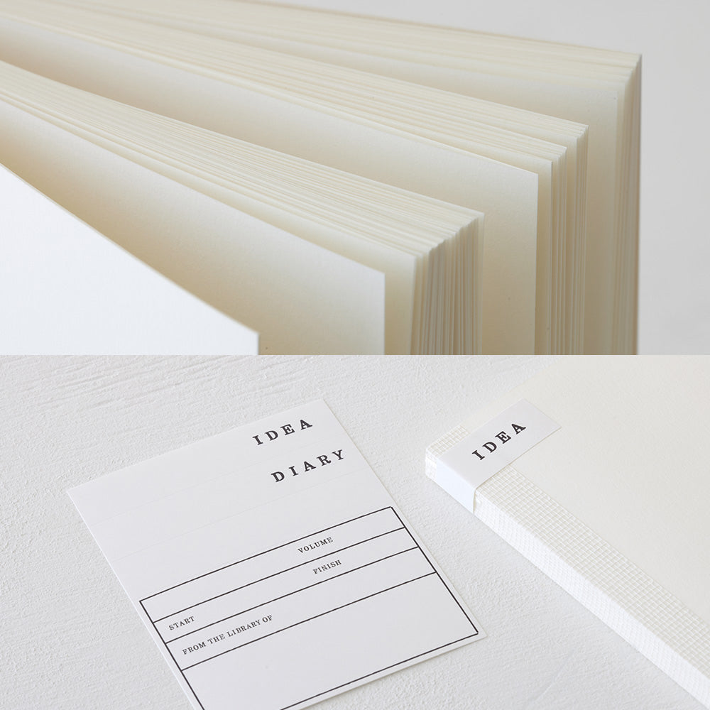 B-190 | MIDORI MD A5 Cotton 筆記本 (無地)