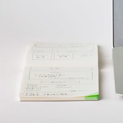 B-206B | CRAFT DESIGN TECHNOLOGY Desk Note 筆記本 S (灰白色)