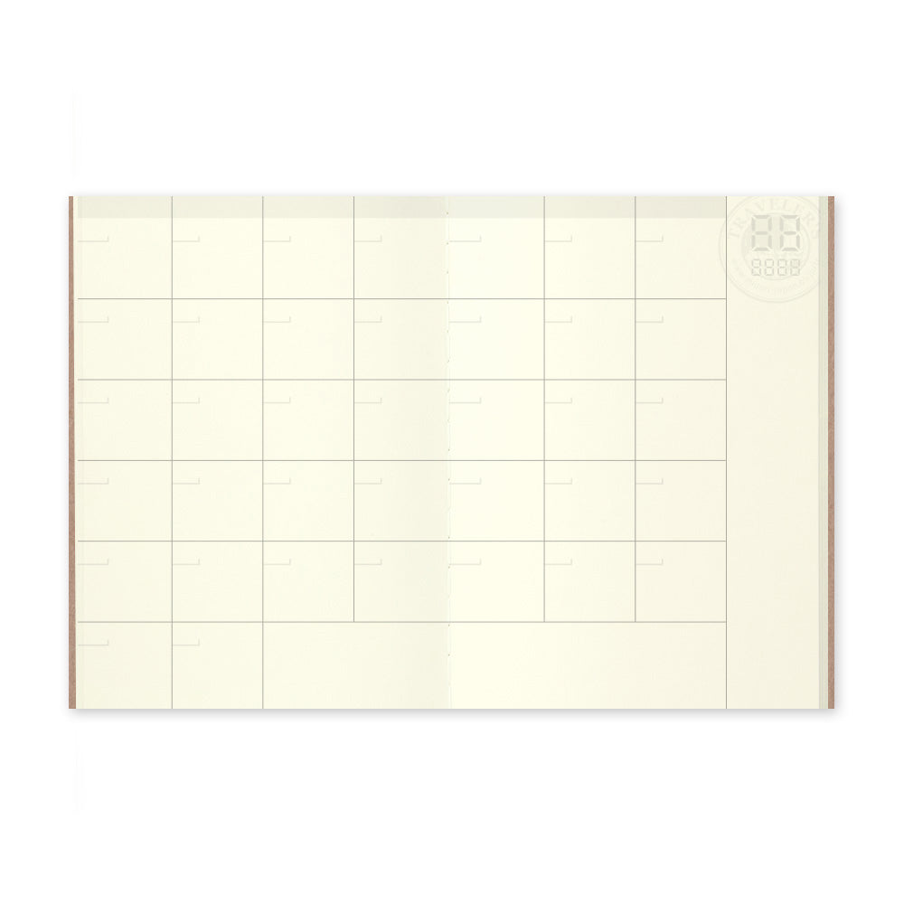 B-244 | TRAVELER'S COMPANY TRAVELER'S notebook [006] 月間手帳 (Passport Size)