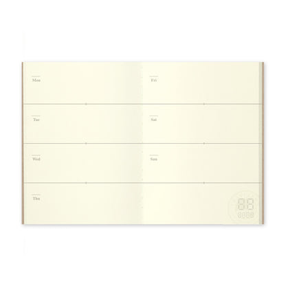 B-245 | TRAVELER'S COMPANY TRAVELER'S notebook [007] 週間手帳 (Passport Size)