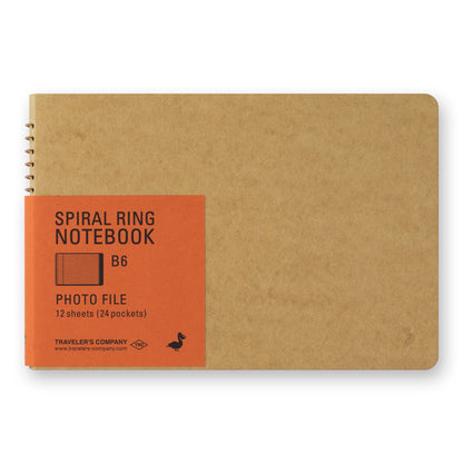 B-254 | TRAVELER'S COMPANY SPIRAL RING NOTEBOOK B6 相簿