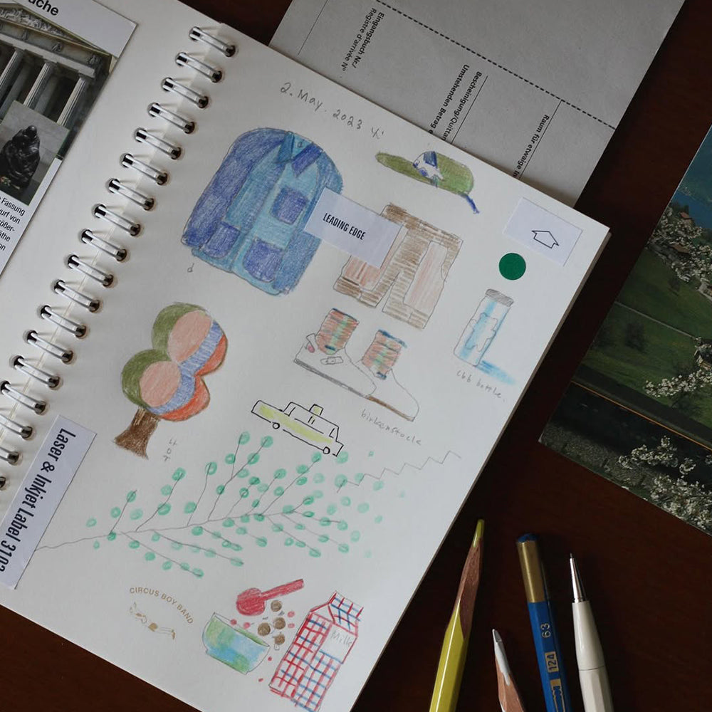 B-259 | CIRCUS BOY BAND Spring Note 線圈筆記本 (Color Tree)