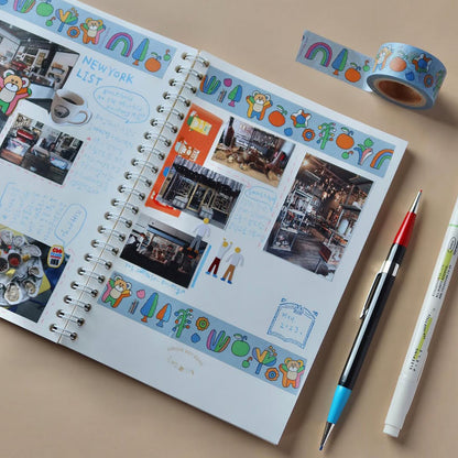 B-259 | CIRCUS BOY BAND Spring Note 線圈筆記本 (Color Tree)