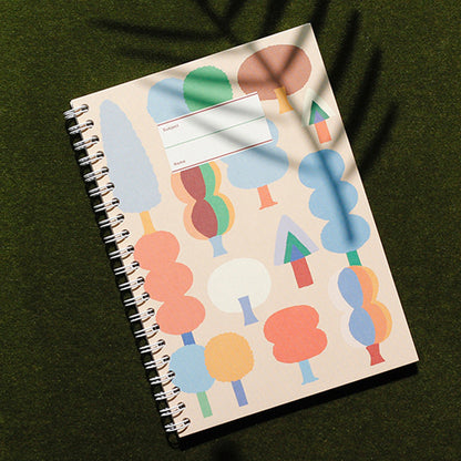 B-259 | CIRCUS BOY BAND Spring Note 線圈筆記本 (Color Tree)