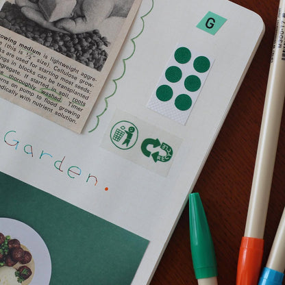 B-264 | CIRCUS BOY BAND Note 線裝筆記本 (linnen Yellow)