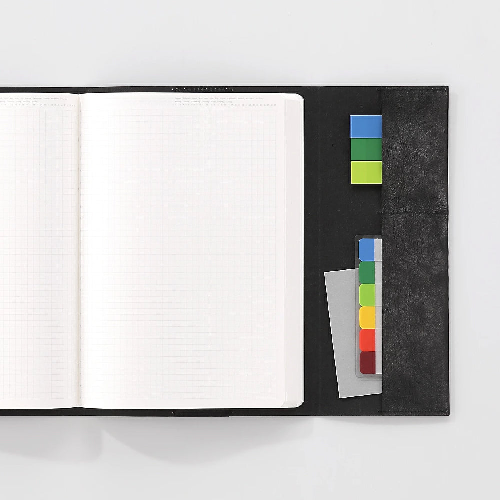 B-267 | STALOGY 365DAYS A5 NOTEBOOK 專用功能書套 (皮革紙限定版)