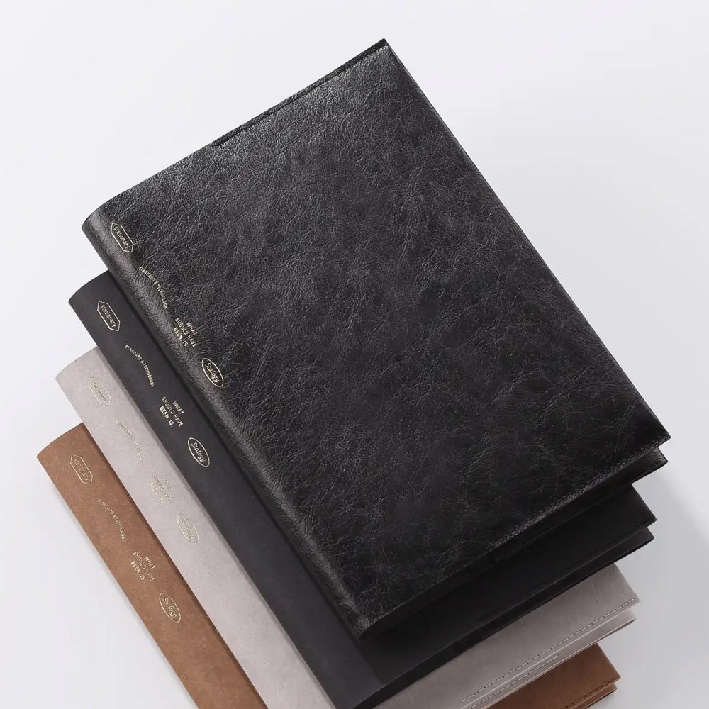 B-267 | STALOGY 365DAYS A5 NOTEBOOK 專用功能書套 (皮革紙限定版)