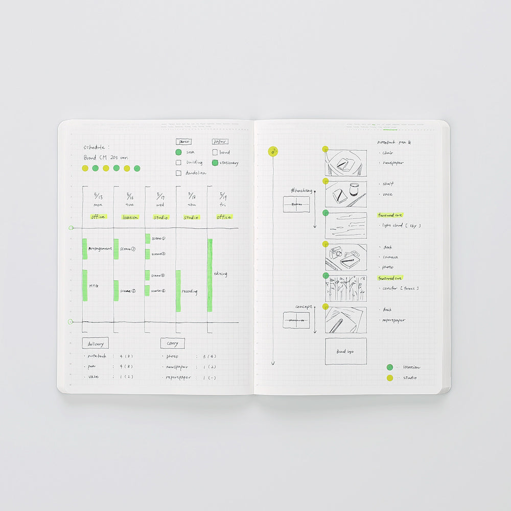 B-268 | STALOGY 365DAYS A5 NOTEBOOK (2026年度限定版)