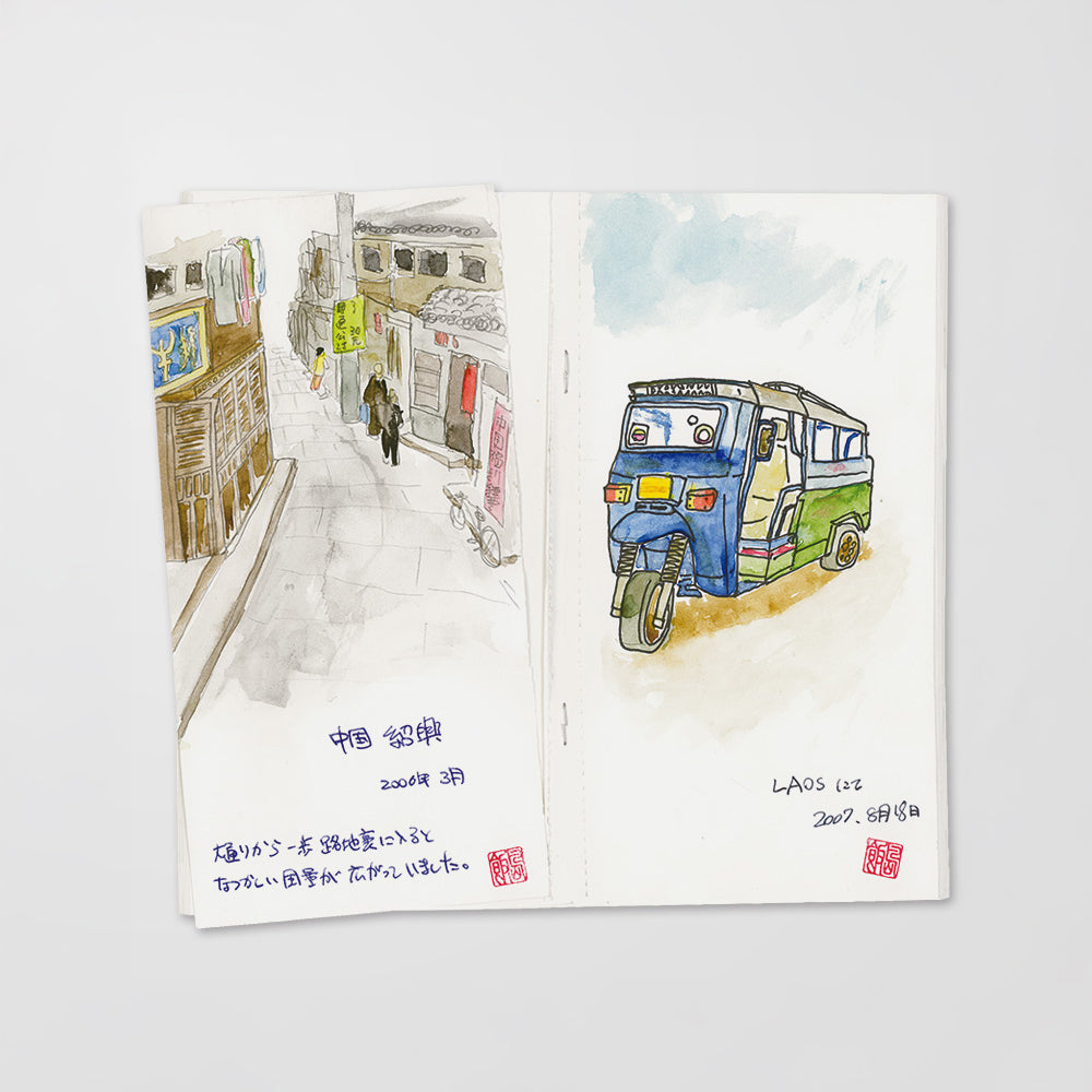 B-273 | TRAVELER'S COMPANY TRAVELER'S notebook [012] 畫紙筆記本 (Regular Size)