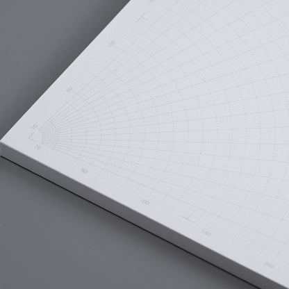 B-90 | YUAN DESIGN STUDIO Graph Paper 筆記本 (1/4 Circle)