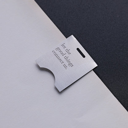N-001 | 月下文具房 x YUAN DESIGN STUDIO 金屬書籤組