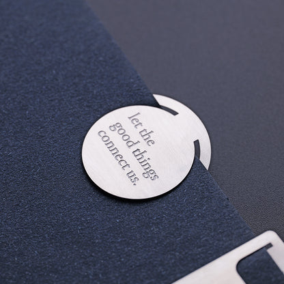 N-001 | 月下文具房 x YUAN DESIGN STUDIO 金屬書籤組