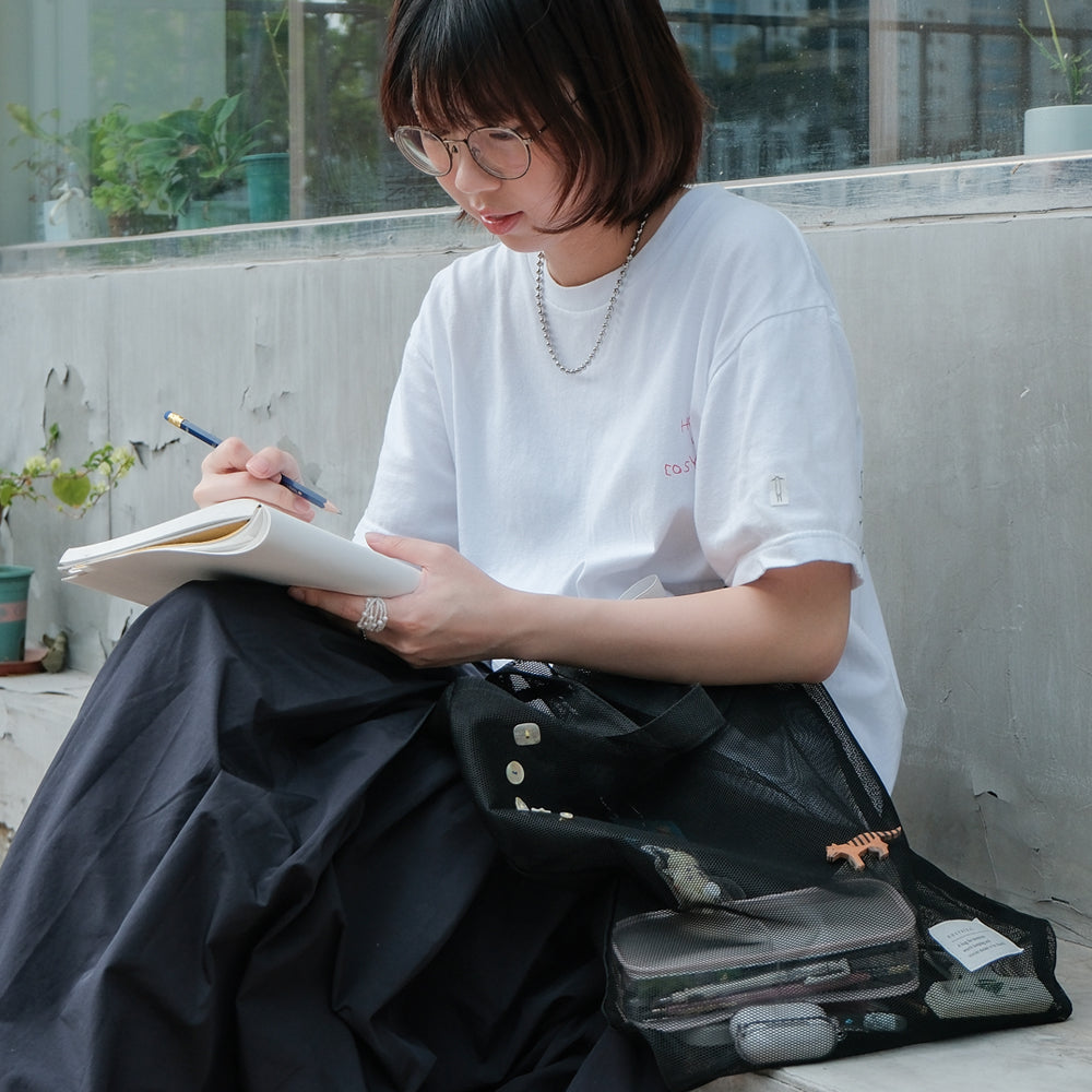 N-003 | 月下文具房 STORY TOTE 收納式手提袋