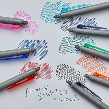 P-306B | PILOT Frixion SYNERGY KNOCK 0.5mm (8色組)