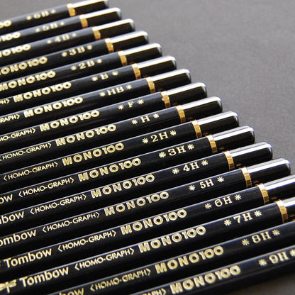 P-342 | TOMBOW MONO 100 HB 鉛筆 (12支裝)