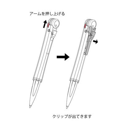 P-362 | 荒木機械工房 MechaSEA 鋁合金工藝筆 (預訂貨品)