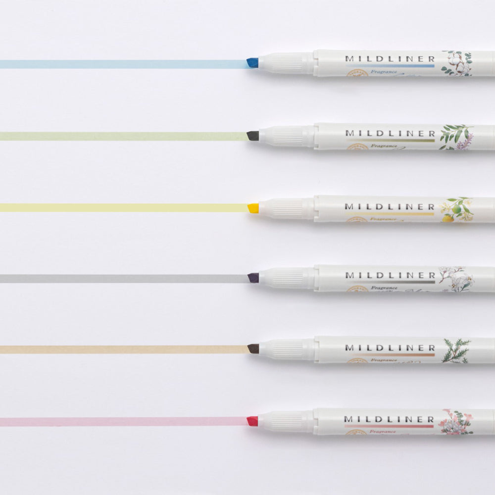 P-375 | ZEBRA MildLiner 淡色系雙頭螢光筆 香氛系列 (限量版)