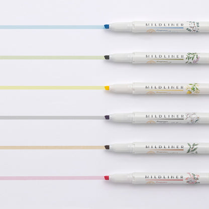 P-375 | ZEBRA MildLiner 淡色系雙頭螢光筆 香氛系列 (限量版)