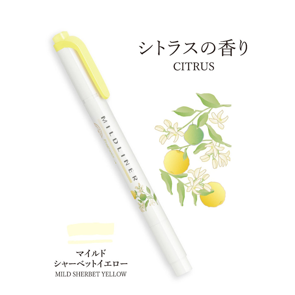 P-375 | ZEBRA MildLiner 淡色系雙頭螢光筆 香氛系列 (限量版)